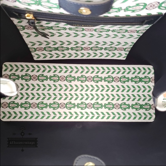 NWT Tory Burch kerrington Square Large Garden tote - Picture 7 of 8